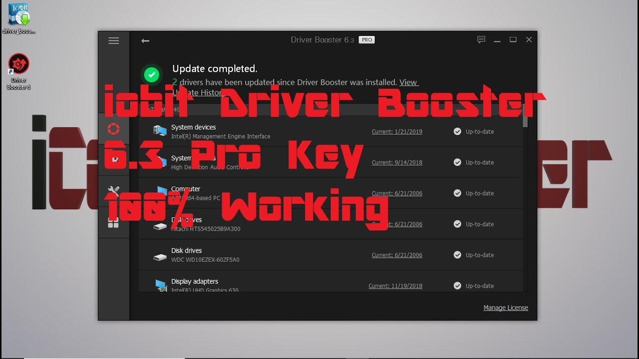 Driver Booster Key 6.3